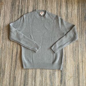 Brooks Brothers Men's Light Gray Crewneck Sweater